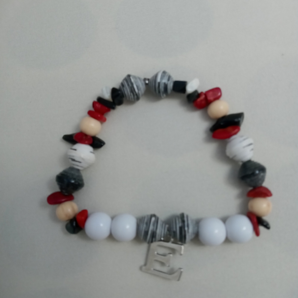 HandCrafted Semi Precious Stone Stretch Bracelet